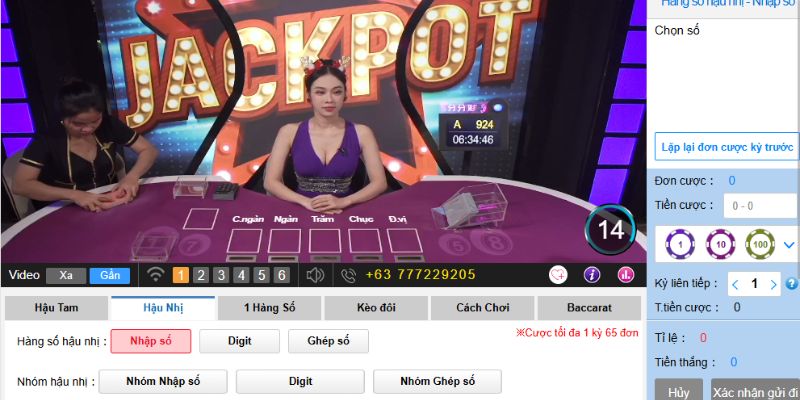 Chương trình chiếu live xổ số Kubet được thiết kế bởi sảnh KU